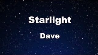 Karaoke Starlight - Dave 【No Guide Melody】 Instrumental