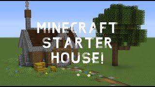 Minecraft Survival Starter House - GlitchNOut