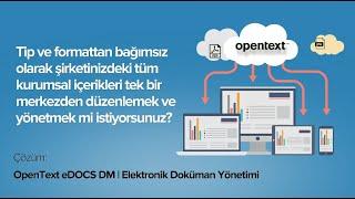 OpenText eDOCS DM