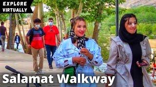 [4K] Walking tour | Shiraz | Iran | Salamat walkway | Travel | relaxing walk | Exploration