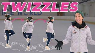 How To Start Twizzling On The Ice - Figure Skating Twizzles