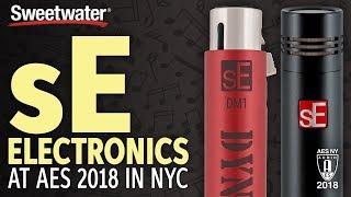 Sweetwater at AES 2018: sE Electronics sE7 Condenser Mics & DM1 Inline Preamp