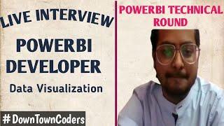 POWERBI INTERVIEW | TOP IMPORTANT INTERVIEW QUESTIONS |  PRACTICAL QUESTIONS | DownTownCoders