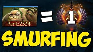 What HAPPENS when TOP 1 MMR smurfs in Dota 2