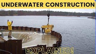 How Underwater Structures are Built? Cofferdam Explained!