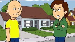 Caillou Pretends To Be Sick/Grounded