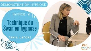 Démonstration Hypnose - La technique du Swan en hypnose avec Tania Lafore à Annecy