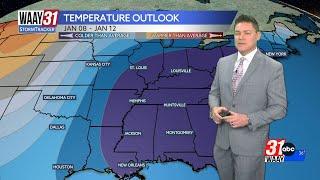 Jeff Castle's Thursday evening weather update 1/2/2025