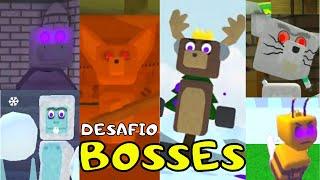 PEPÊ CONTRA todos os  BOSSES do SUPER BEAR ADVENTURE