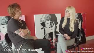 ArtQuench Magazine's "Candid Conversation with Stacia" Interview Teaser with Artist Billy Morrison.