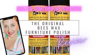 @KetosisMom Reviews The original bees wax old world furniture polish