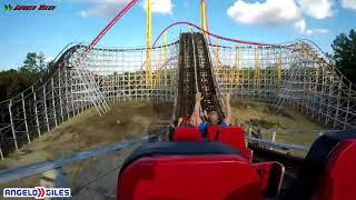 Rebel Yell,Racer 75 In 4K Backwards! Kings Dominion