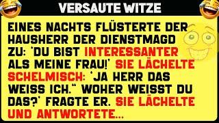 Bester Witz Des Tages! Die humorvolle Geschichte des Besitzers und der Magd, | Täglich Witzige Video