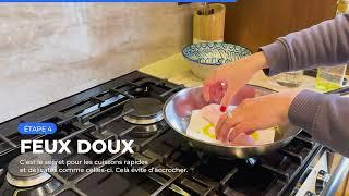 Poisson Blanc avec une poêle en inox (technique papier sulfurisé) - Tutoriel détaillé