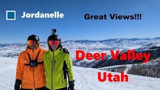 Deer Valley, Utah - Skiing Jordanelle. Fantastic View!!!