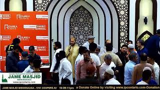 Shaikh Mishary Alafasy at IPC Jame Masjid Mississauga with Penny Appeal