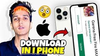 How To Download Garena Free Fire In i Phones ? || i Phone 11 , 12 , 13 Problem Solved ️.