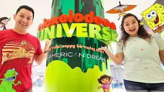 We went to NICKELODEON UNIVERSE! - American Dream Mall