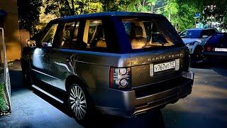 ВЫХЛОП, ПРОШИВКА 580 СИЛ И ПОСТОРОННИЙ ЗВУК В МОТОРЕ. RANGE ROVER ULTIMATE.