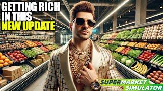 Fruits & Vegetables Update ROCKS | Supermarket Simulator Gameplay | Part 10