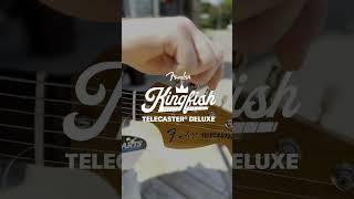 The all new Fender Kingfish Signature Deluxe Telecaster