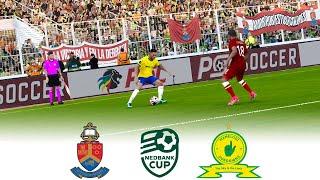 AMATUKS vs MAMELODI SUNDOWNS Full Match  QUARTER FINAL Nedbank CUP 23/24 Football Gameplay