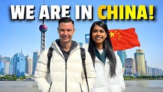 OUR FIRST TIME IN CHINA SHOCKED US! FIRST DAY IN SHANGHAI 上海 