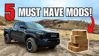 5 Must Have Off-Road MODS for the 4th Gen Toyota Tacoma!