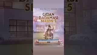 #GidanBadamasiS5 official poster. Expect entertainment at it’s peak In shaa Allah.