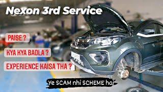 Tata Nexon 2021 third Service Review +Experience +Cost and more | Tata Nexon Facelift |@Steeropedia