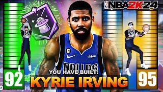THE BEST KYRIE IRVING BUILD IN NBA 2K24 is UNSTOPPABLE… THE BEST SHOOT-FIRST POINT BUILD IN NBA 2K24