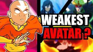 Why Aang ISN’T The Strongest Avatar