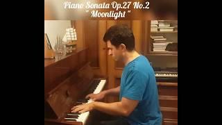 Beethoven - Piano Sonata Op.27 No.2 " Moonlight " Mohammad Reza Rahimi