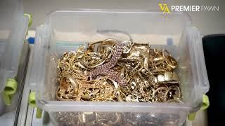 PAWN SHOP Scrap Gold Melting Process Video