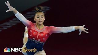 Suni Lee's terrific performances help USA win world championship gold | NBC Sports