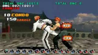 Tekken 3 Hwoarang ultimate combo 15 Hit 220 Dmg (for dummies/a prueba de tontos xD) 1