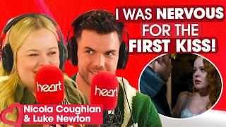 Bridgerton's Nicola Coughlan & Luke Newton on THAT kissing scene