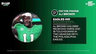 AJ Brown Calls Into 94WIP To Clear The Air About Eagles Rumors! | WIP Afternoon Show