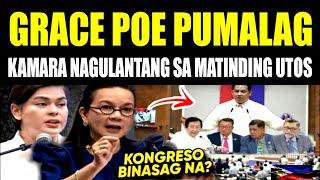 KAKAPASOK LANG! PUMALAG ANG SENADO GRACE POE ZUBIRI ESTRADA VILLANUEVA KAMARA VP SARA/REACTION