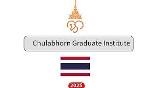 Thailand Chulabhorn Graduate Institute Scholarship  2025