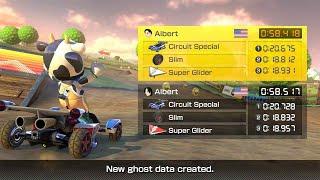 Wii Moo Moo Meadows (200cc) - 0:58.418 | WORLD RECORD! | Mario Kart 8 Deluxe