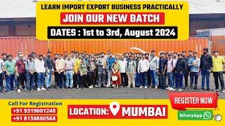 Mumbai Import Export Course: Harsh Dhawan's Expertise