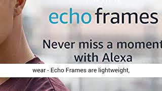 All-new Echo Frames (2nd Gen) | Smart audio glasses with Alexa | Classic Black