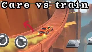 Care vs train racing/motar our rail ka racing @MrkhanRealgame
