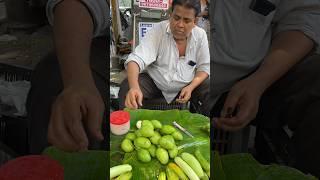 Must Try Street food in India - Green Mango Chaat Masala #shorts