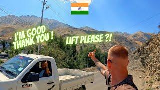 HOW KASHMIR TREATS A GERMAN ?! Hitchhiking from Sonmarg to Leh (Part 2) 