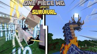 Minecraft One piece Wg 5.0 Update,addon one piece mcpe 1.20