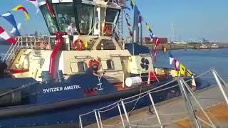 Svitzer ASD tug Amstel Naming ceremony