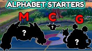 We Only Know the First Letter of Each Pokemon's Name...Then we FIGHT!