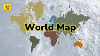 The Amazing World Map! - Study World Geography - Insight Graphs